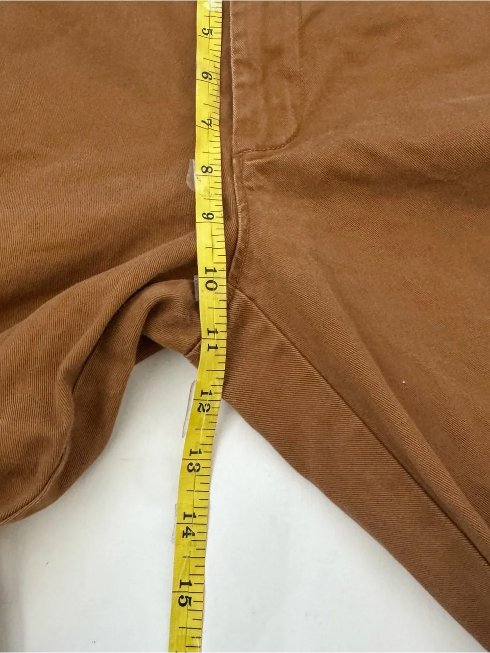 J Crew The Sutton Chino Pants Mens 32x30* (32x29) Brown Straight 100% Cotton